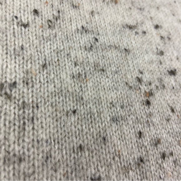 Madewell Donegal Button Sleeve Wool Blend Sweater Dress Beige Brown Size XS - Picture 8 of 14